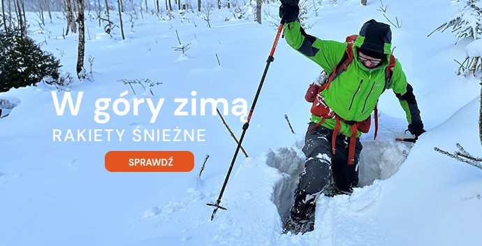 W góry zimą, czyli rzecz o rakietach śnieżnych.