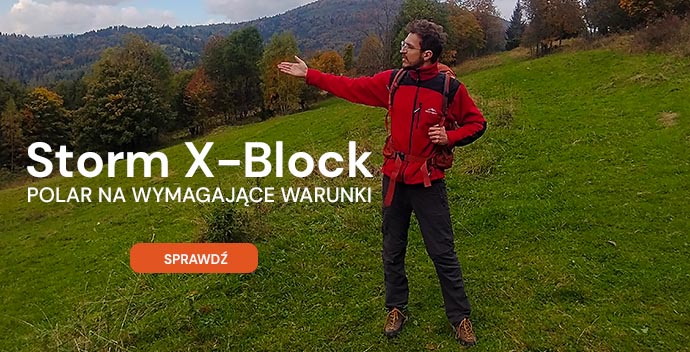 STORM X-BLOCK Oldschoolowy polar na wymagające warunki