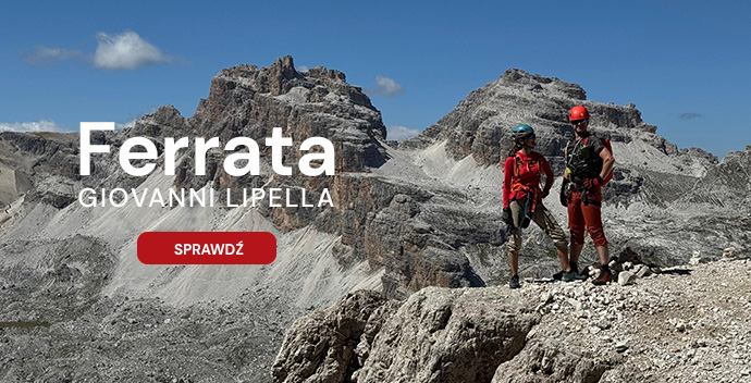 Ferrata Giovanni Lipella –  górska przygoda pod szczytem Tofana di Rozes 